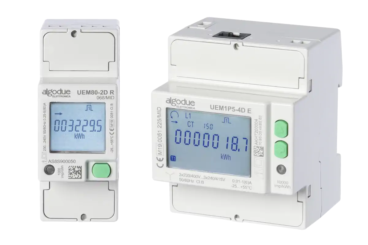 Algodue UEM Series Kilowatt Hour (kWh) Meters