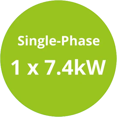 Single Phase 7.4kW EV Charging