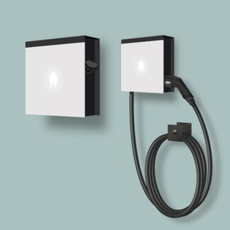 EV Wall Business with Type-2 Socket or 5m Cable